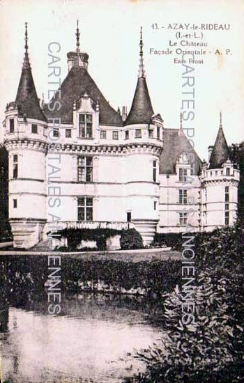 Cartes postales anciennes > CARTES POSTALES > carte postale ancienne > cartes-postales-ancienne.com Centre val de loire  Indre et loire Azay Le Rideau