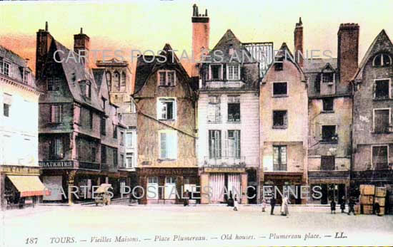 Cartes postales anciennes > CARTES POSTALES > carte postale ancienne > cartes-postales-ancienne.com Centre val de loire  Indre et loire Tours
