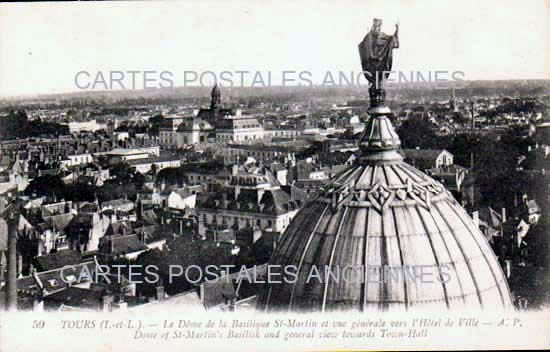 Cartes postales anciennes > CARTES POSTALES > carte postale ancienne > cartes-postales-ancienne.com Centre val de loire  Indre et loire Tours