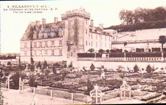 Cartes postales anciennes > CARTES POSTALES > carte postale ancienne > cartes-postales-ancienne.com Centre val de loire  Indre et loire Villandry