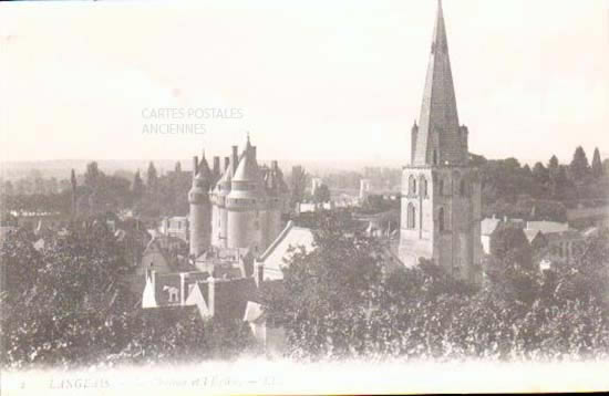 Cartes postales anciennes > CARTES POSTALES > carte postale ancienne > cartes-postales-ancienne.com Indre et loire  Langeais