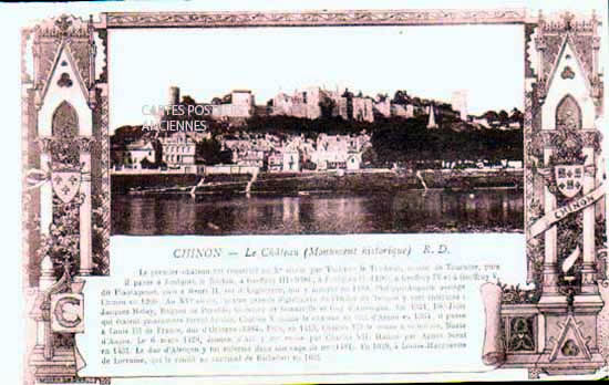Cartes postales anciennes > CARTES POSTALES > carte postale ancienne > cartes-postales-ancienne.com Indre et loire  Chinon