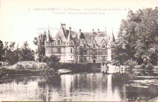 Cartes postales anciennes > CARTES POSTALES > carte postale ancienne > cartes-postales-ancienne.com Indre et loire  Azay Le Rideau