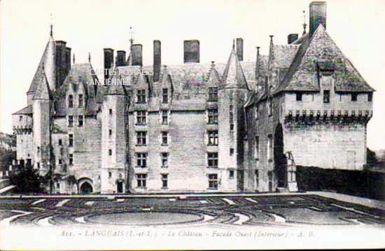 Cartes postales anciennes > CARTES POSTALES > carte postale ancienne > cartes-postales-ancienne.com Indre et loire  Langeais
