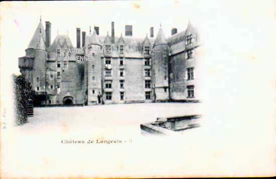 Cartes postales anciennes > CARTES POSTALES > carte postale ancienne > cartes-postales-ancienne.com Indre et loire  Langeais