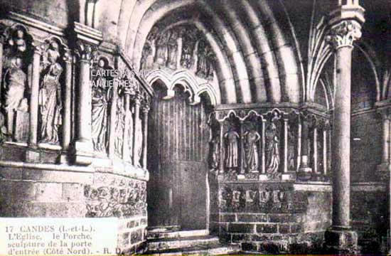 Cartes postales anciennes > CARTES POSTALES > carte postale ancienne > cartes-postales-ancienne.com Indre et loire  Candes Saint Martin