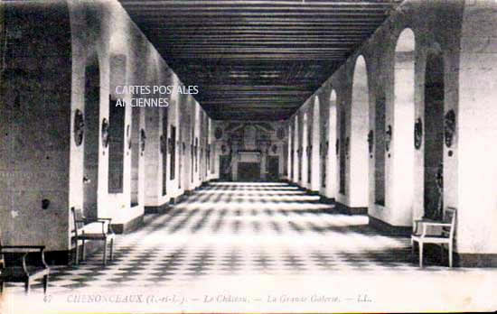 Cartes postales anciennes > CARTES POSTALES > carte postale ancienne > cartes-postales-ancienne.com Indre et loire  Chenonceaux