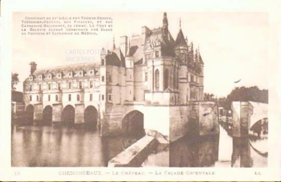 Cartes postales anciennes > CARTES POSTALES > carte postale ancienne > cartes-postales-ancienne.com Indre et loire  Chenonceaux