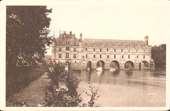Cartes postales anciennes > CARTES POSTALES > carte postale ancienne > cartes-postales-ancienne.com Indre et loire  Chenonceaux