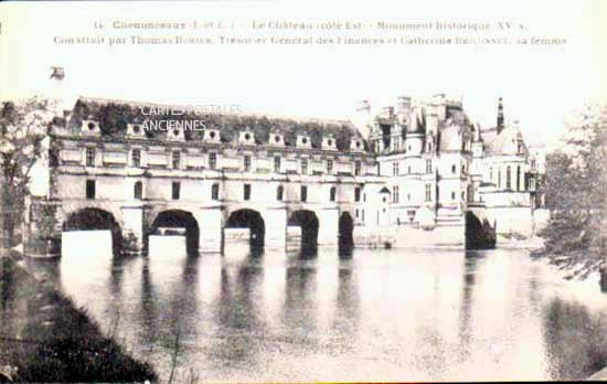 Cartes postales anciennes > CARTES POSTALES > carte postale ancienne > cartes-postales-ancienne.com Indre et loire  Chenonceaux
