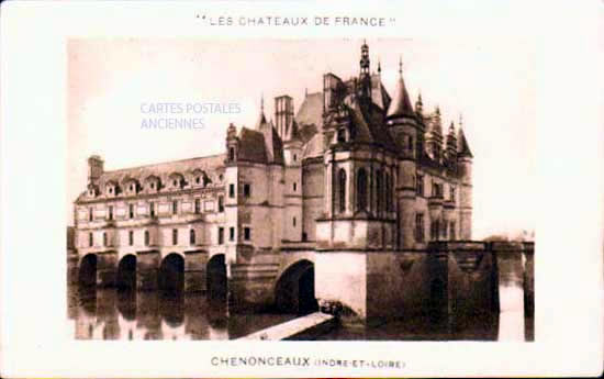 Cartes postales anciennes > CARTES POSTALES > carte postale ancienne > cartes-postales-ancienne.com Indre et loire  Chenonceaux