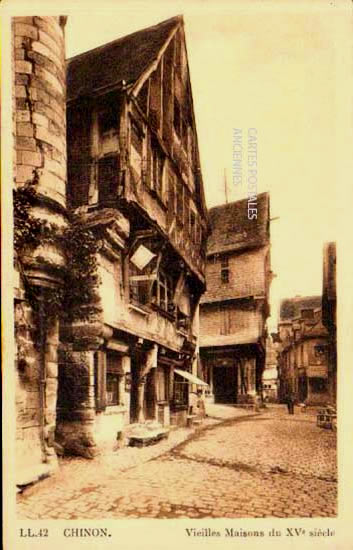Cartes postales anciennes > CARTES POSTALES > carte postale ancienne > cartes-postales-ancienne.com Indre et loire  Chinon
