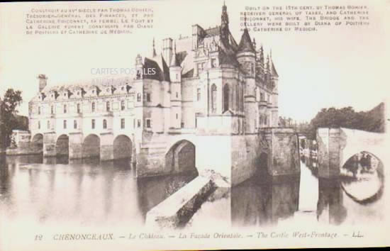 Cartes postales anciennes > CARTES POSTALES > carte postale ancienne > cartes-postales-ancienne.com Indre et loire  Chenonceaux