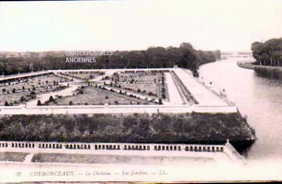 Cartes postales anciennes > CARTES POSTALES > carte postale ancienne > cartes-postales-ancienne.com Indre et loire  Chenonceaux