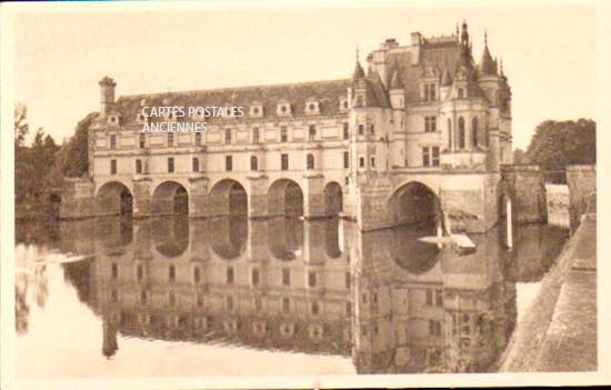 Cartes postales anciennes > CARTES POSTALES > carte postale ancienne > cartes-postales-ancienne.com Indre et loire  Chenonceaux
