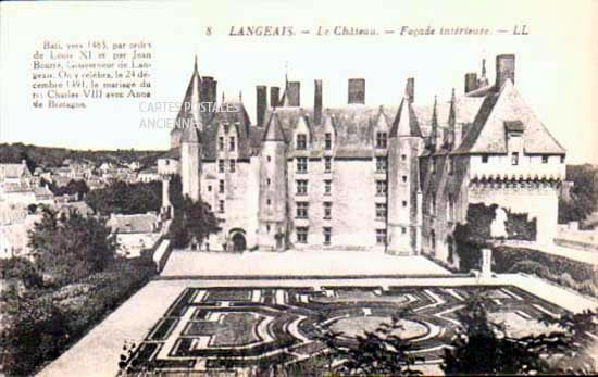 Cartes postales anciennes > CARTES POSTALES > carte postale ancienne > cartes-postales-ancienne.com Indre et loire  Langeais