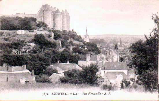 Cartes postales anciennes > CARTES POSTALES > carte postale ancienne > cartes-postales-ancienne.com Centre val de loire  Indre et loire Luynes