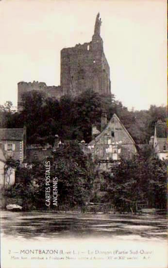 Cartes postales anciennes > CARTES POSTALES > carte postale ancienne > cartes-postales-ancienne.com Centre val de loire  Indre et loire Montbazon