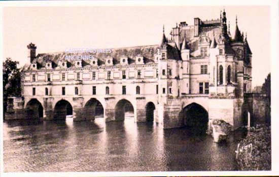 Cartes postales anciennes > CARTES POSTALES > carte postale ancienne > cartes-postales-ancienne.com Indre et loire  Chenonceaux