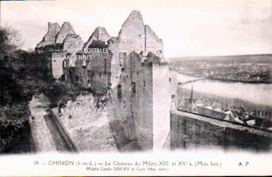 Cartes postales anciennes > CARTES POSTALES > carte postale ancienne > cartes-postales-ancienne.com Indre et loire  Chinon