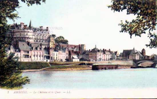 Cartes postales anciennes > CARTES POSTALES > carte postale ancienne > cartes-postales-ancienne.com Indre et loire  Amboise