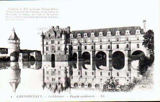 Cartes postales anciennes > CARTES POSTALES > carte postale ancienne > cartes-postales-ancienne.com Indre et loire  Chenonceaux
