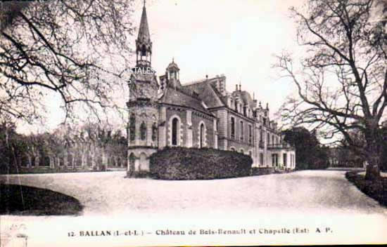Cartes postales anciennes > CARTES POSTALES > carte postale ancienne > cartes-postales-ancienne.com Indre et loire  Ballan Mire