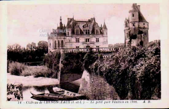 Cartes postales anciennes > CARTES POSTALES > carte postale ancienne > cartes-postales-ancienne.com Indre et loire  Chenonceaux