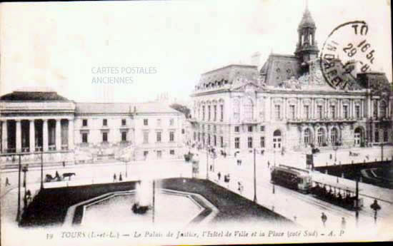 Cartes postales anciennes > CARTES POSTALES > carte postale ancienne > cartes-postales-ancienne.com Indre et loire  Tours