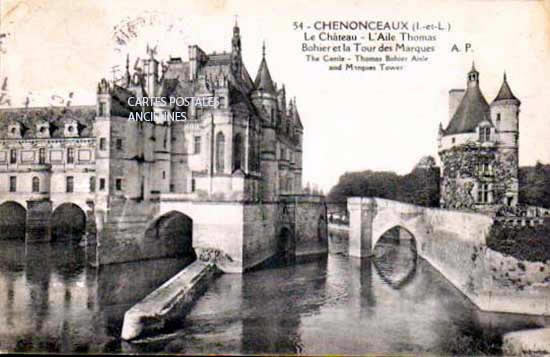 Cartes postales anciennes > CARTES POSTALES > carte postale ancienne > cartes-postales-ancienne.com Indre et loire  Chenonceaux