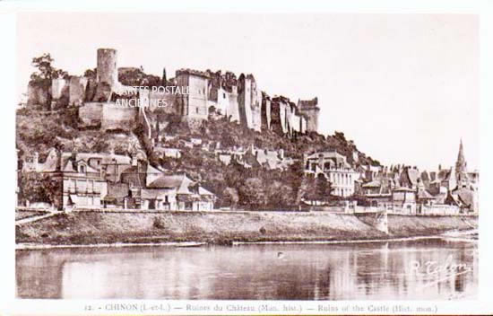 Cartes postales anciennes > CARTES POSTALES > carte postale ancienne > cartes-postales-ancienne.com Indre et loire  Chinon