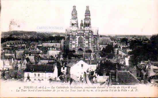 Cartes postales anciennes > CARTES POSTALES > carte postale ancienne > cartes-postales-ancienne.com Indre et loire  Tours