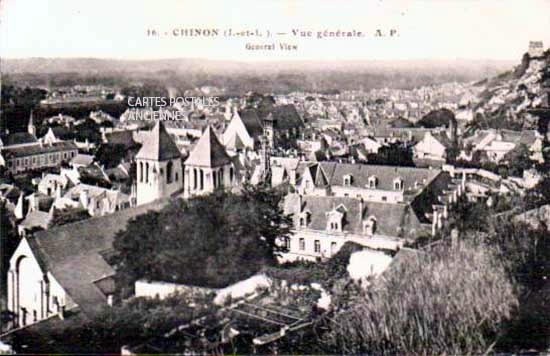 Cartes postales anciennes > CARTES POSTALES > carte postale ancienne > cartes-postales-ancienne.com Indre et loire  Chinon