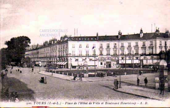 Cartes postales anciennes > CARTES POSTALES > carte postale ancienne > cartes-postales-ancienne.com Indre et loire  Tours