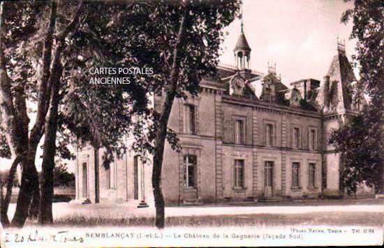 Cartes postales anciennes > CARTES POSTALES > carte postale ancienne > cartes-postales-ancienne.com Centre val de loire  Indre et loire Semblancay