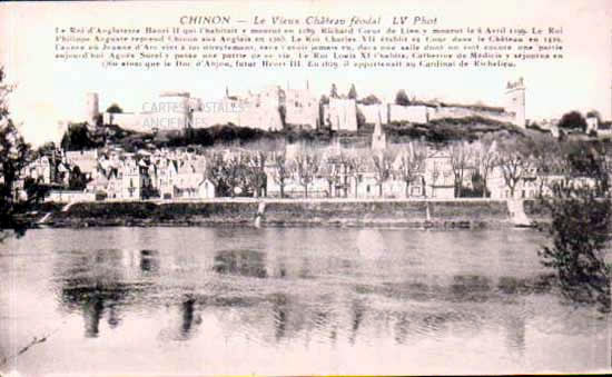 Cartes postales anciennes > CARTES POSTALES > carte postale ancienne > cartes-postales-ancienne.com Indre et loire  Chinon