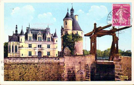 Cartes postales anciennes > CARTES POSTALES > carte postale ancienne > cartes-postales-ancienne.com Indre et loire  Chenonceaux