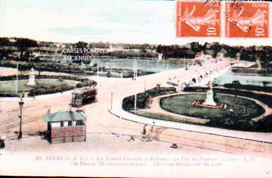 Cartes postales anciennes > CARTES POSTALES > carte postale ancienne > cartes-postales-ancienne.com Indre et loire  Tours
