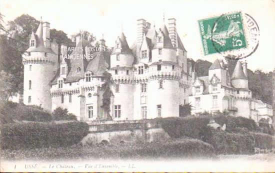 Cartes postales anciennes > CARTES POSTALES > carte postale ancienne > cartes-postales-ancienne.com Indre et loire  Rigny Usse