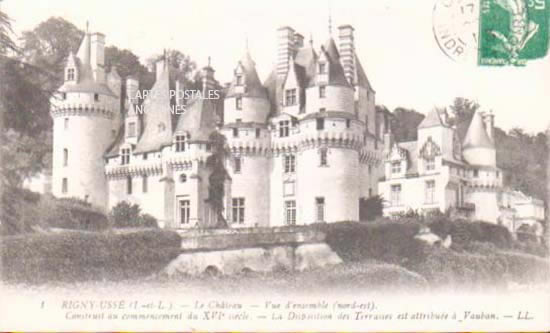Cartes postales anciennes > CARTES POSTALES > carte postale ancienne > cartes-postales-ancienne.com Indre et loire  Rigny Usse