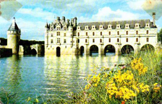 Cartes postales anciennes > CARTES POSTALES > carte postale ancienne > cartes-postales-ancienne.com Indre et loire  Chenonceaux
