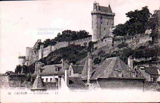 Cartes postales anciennes > CARTES POSTALES > carte postale ancienne > cartes-postales-ancienne.com Centre val de loire  Indre et loire Chinon