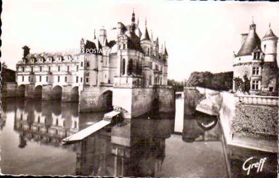 Cartes postales anciennes > CARTES POSTALES > carte postale ancienne > cartes-postales-ancienne.com Indre et loire  Chenonceaux