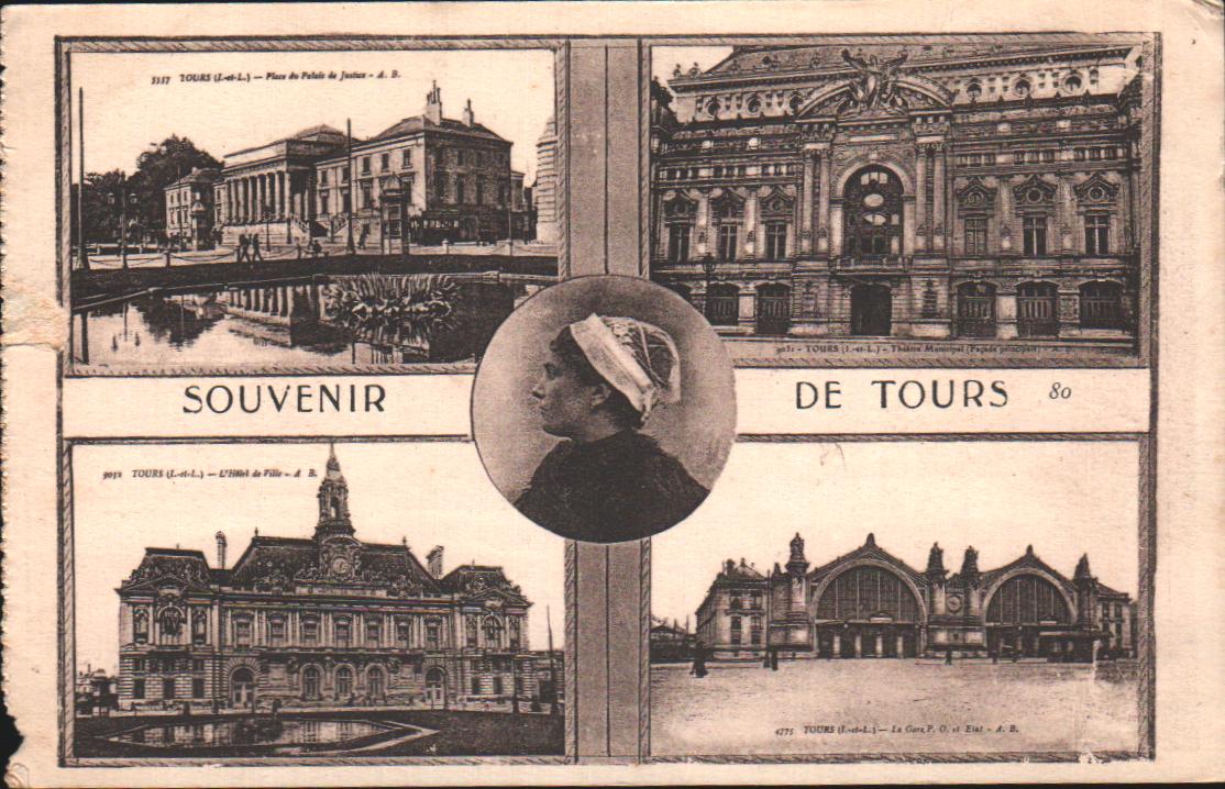 Cartes postales anciennes > CARTES POSTALES > carte postale ancienne > cartes-postales-ancienne.com Indre et loire  Tours
