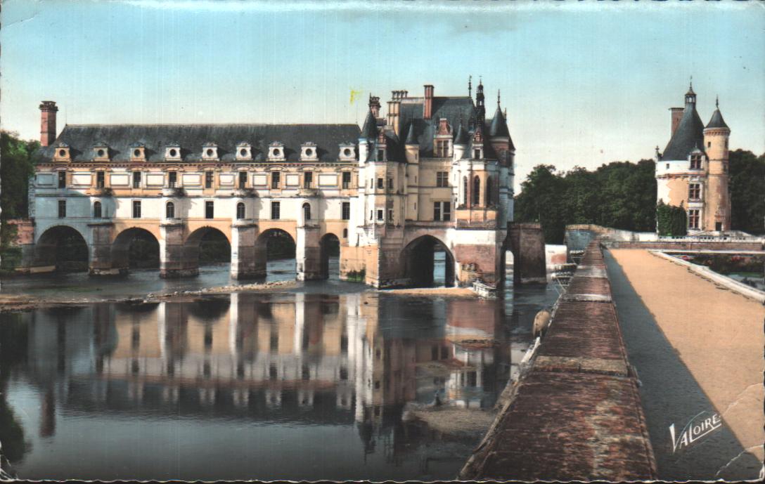 Cartes postales anciennes > CARTES POSTALES > carte postale ancienne > cartes-postales-ancienne.com Centre val de loire  Indre et loire Chenonceaux