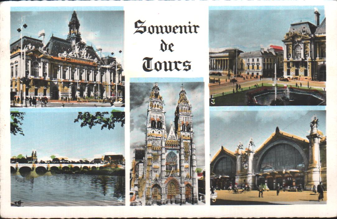 Cartes postales anciennes > CARTES POSTALES > carte postale ancienne > cartes-postales-ancienne.com Indre et loire  Tours
