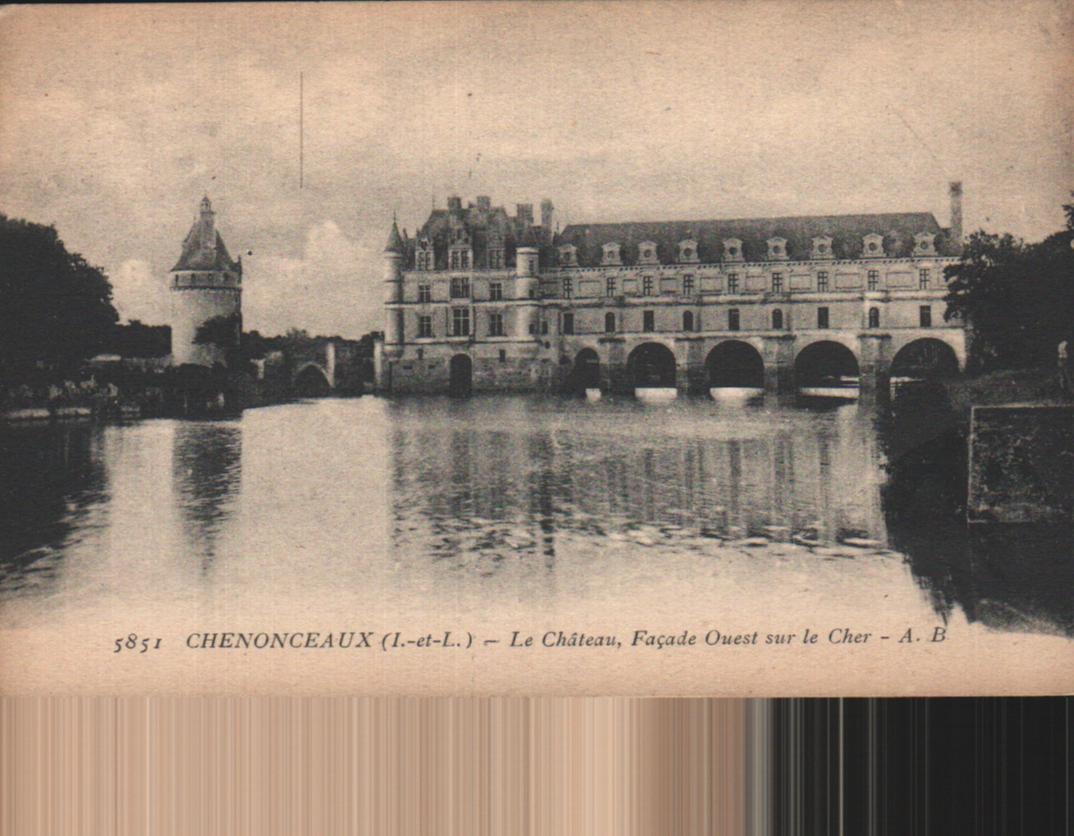 Cartes postales anciennes > CARTES POSTALES > carte postale ancienne > cartes-postales-ancienne.com Centre val de loire  Indre et loire Chenonceaux