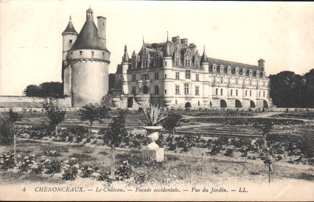 Cartes postales anciennes > CARTES POSTALES > carte postale ancienne > cartes-postales-ancienne.com Centre val de loire  Indre et loire Chenonceaux