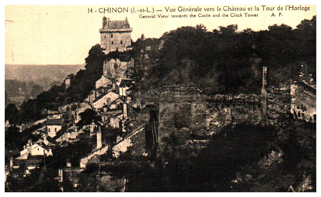 Cartes postales anciennes > CARTES POSTALES > carte postale ancienne > cartes-postales-ancienne.com Centre val de loire  Indre et loire Chinon