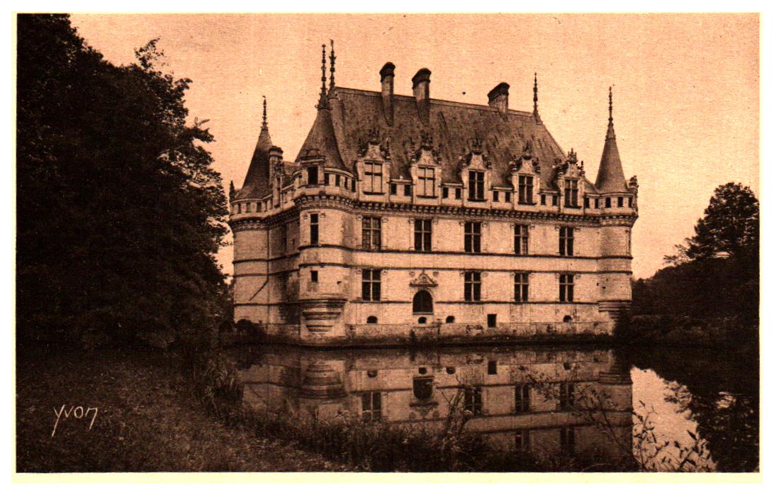 Cartes postales anciennes > CARTES POSTALES > carte postale ancienne > cartes-postales-ancienne.com Centre val de loire  Indre et loire Azay Le Rideau